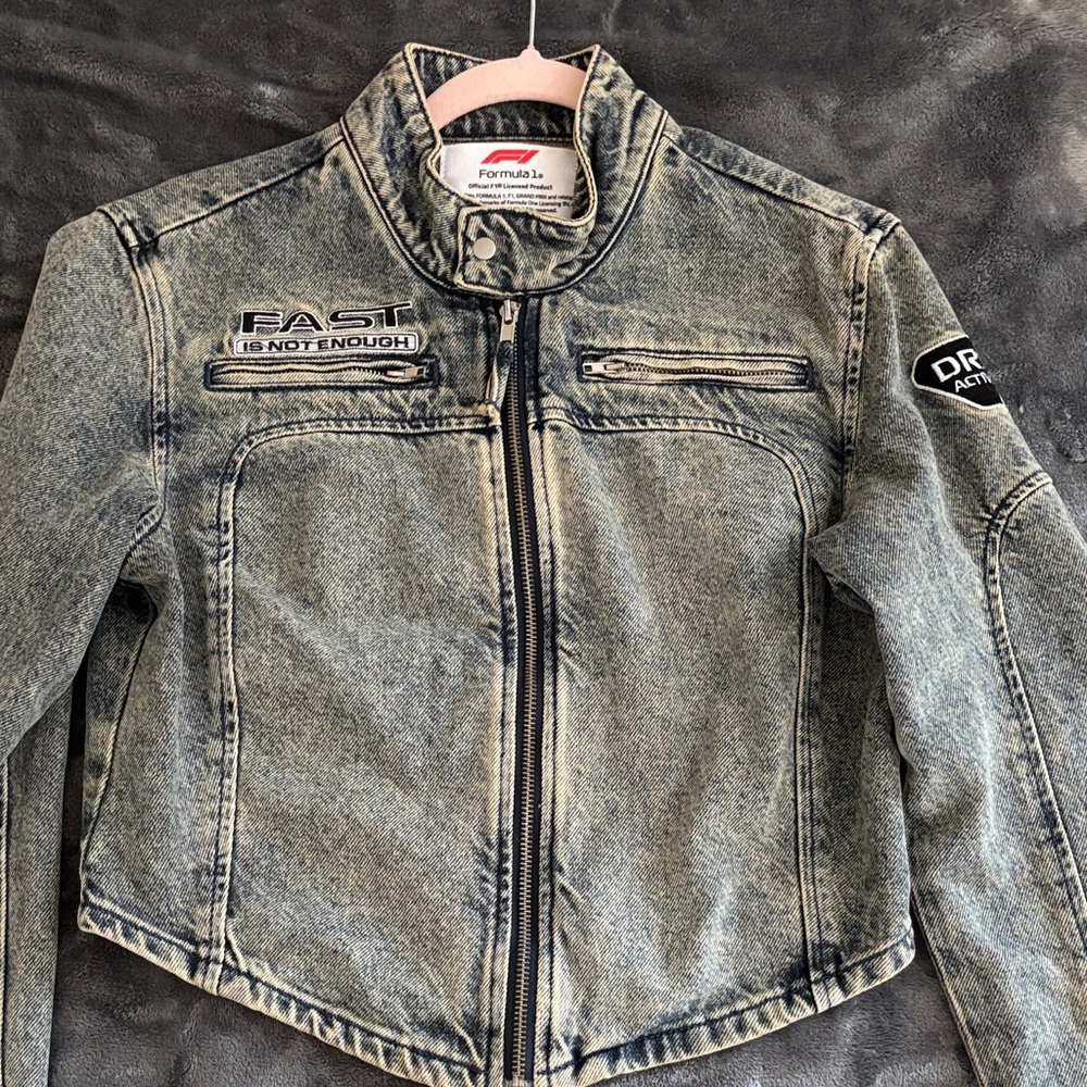 PacSun Stonewash Blue Denim Jean Jacket
